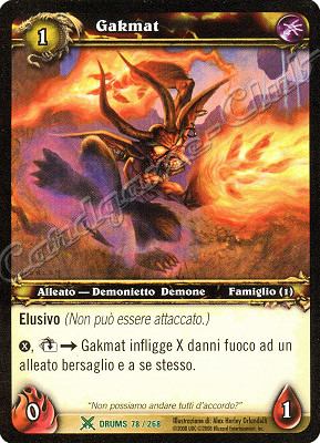 DRUMS 078 / 268 Gakmat non comune -NEAR MINT-