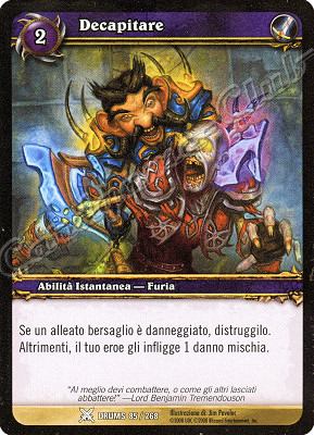 DRUMS 085 / 268 Decapitare comune -NEAR MINT-