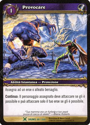 DRUMS 088 / 268 Provocare non comune -NEAR MINT-