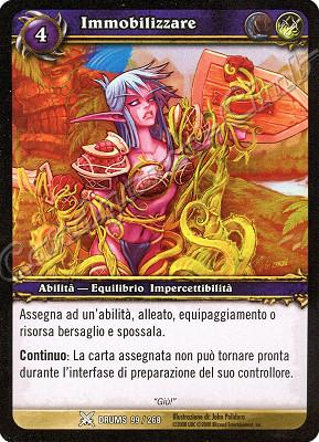 DRUMS 099 / 268 Immobilizzare comune -NEAR MINT-