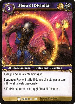 DRUMS 106 / 268 Sfera di Divinita' comune -NEAR MINT-