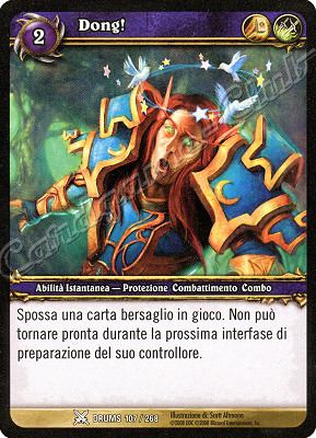 DRUMS 107 / 268 Dong! comune -NEAR MINT-