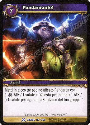 DRUMS 110 / 268 Pandamonio! rara -NEAR MINT-