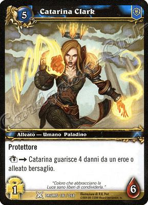 DRUMS 116 / 268 Catarina Clark comune -NEAR MINT-