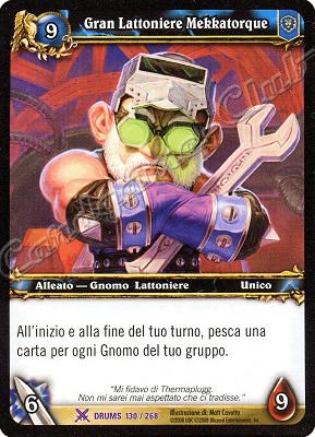 DRUMS 130 / 268 Gran Lattoniere Mekkatorque epica -NEAR MINT-