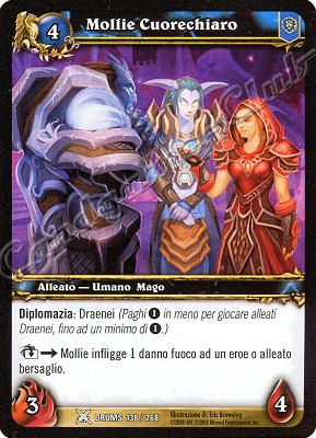 DRUMS 138 / 268 Mollie Cuorechiaro comune -NEAR MINT-