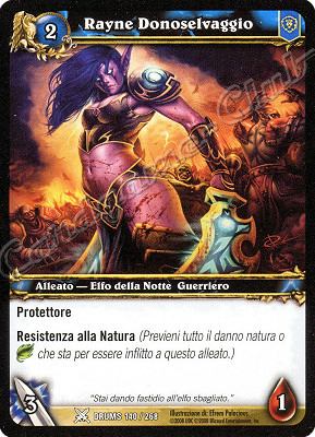 DRUMS 140 / 268 Rayne Donoselvaggio comune -NEAR MINT-