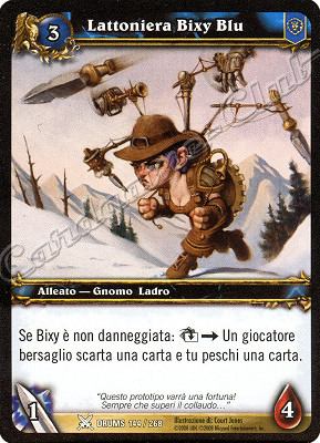 DRUMS 144 / 268 Lattoniera Bixy Blu comune -NEAR MINT-