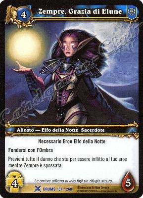 DRUMS 154 / 268 Zempre, Grazia di Elune rara -NEAR MINT-