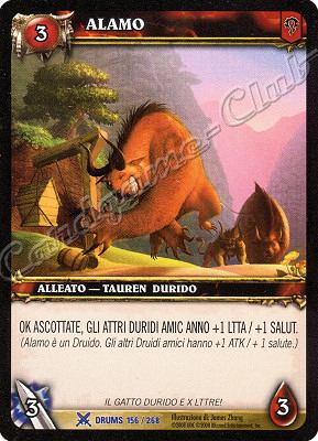 DRUMS 156 / 268 ALAMO rara -NEAR MINT-