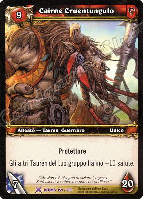 DRUMS 159 / 268 Cairne Cruentungolo epica -NEAR MINT-