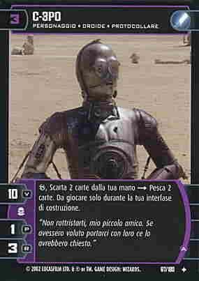067 / 180 C-3PO A non comune (IT) -NEAR MINT-