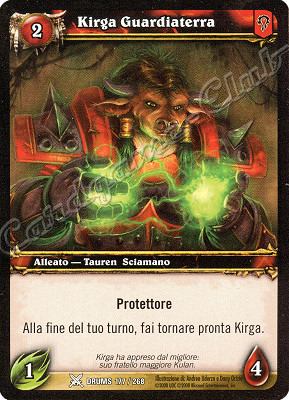 DRUMS 177 / 268 Kirga Guardiaterra comune -NEAR MINT-
