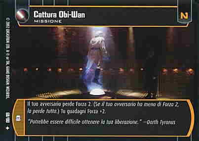 068 / 180 Cattura Obi-Wan non comune (IT) -NEAR MINT-