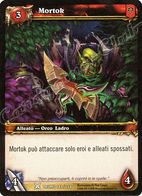 DRUMS 184 / 268 Mortok comune -NEAR MINT-