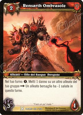 DRUMS 189 / 268 Rensarth Ombrasole comune -NEAR MINT-