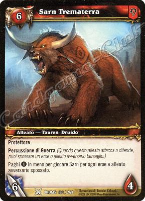 DRUMS 193 / 268 Sarn Trematerra comune -NEAR MINT-