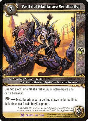 DRUMS 215 / 268 Vesti del Gladiatore Vendicativo epica -NEAR MINT-