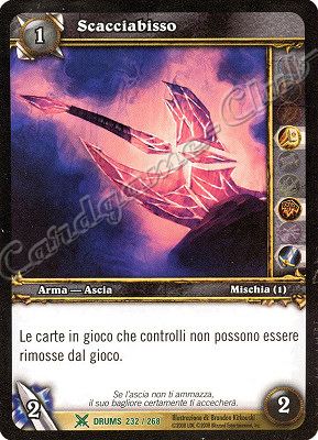 DRUMS 232 / 268 Scacciabisso non comune -NEAR MINT-