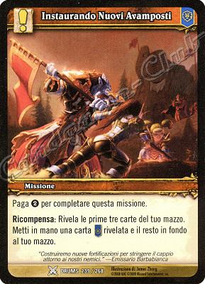 DRUMS 239 / 268 Instaurando Nuovi Avamposti comune -NEAR MINT-