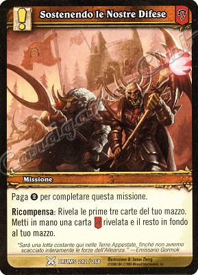 DRUMS 242 / 268 Sostenendo le Nostre Difese comune -NEAR MINT-