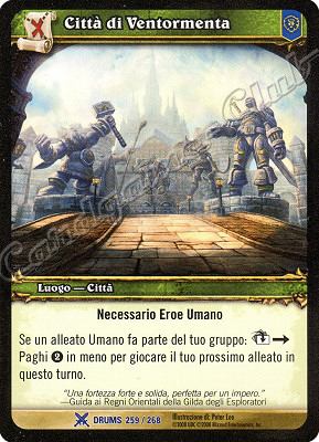 DRUMS 259 / 268 Citta' di Ventormenta rara -NEAR MINT-