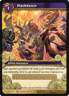 DRUMS LOOT 1 / 3 Slashdance leggendaria -NEAR MINT-