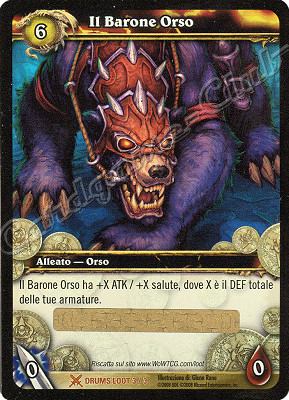 DRUMS LOOT 3 / 3 Il Barone Orso leggendaria -NEAR MINT-