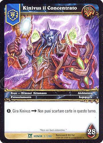 HONOR 003 / 208 Kivinus il Concentrato non comune -NEAR MINT-