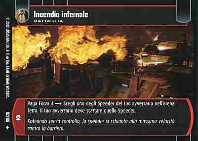 082 / 180 Incendio infernale non comune (IT) -NEAR MINT-