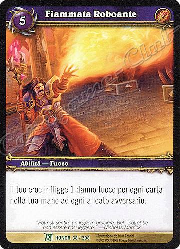 HONOR 038 / 208 Fiammata Roboante non comune -NEAR MINT-