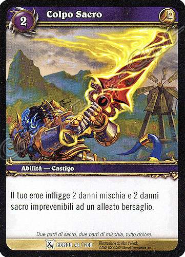 HONOR 044 / 208 Colpo Sacro comune -NEAR MINT-