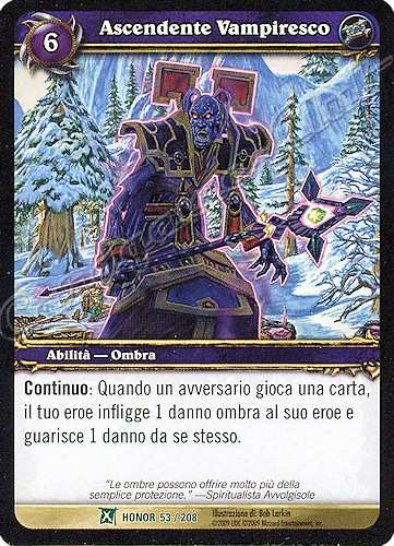 HONOR 053 / 208 Ascendente Vampiresco non comune -NEAR MINT-