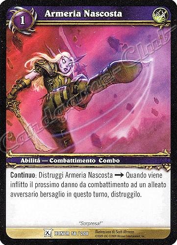 HONOR 056 / 208 Armeria Nascosta comune -NEAR MINT-