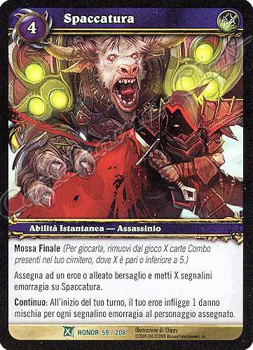 HONOR 059 / 208 Spaccatura non comune -NEAR MINT-