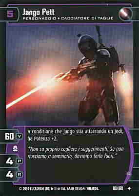 089 / 180 Jango Fett C non comune (IT) -NEAR MINT-