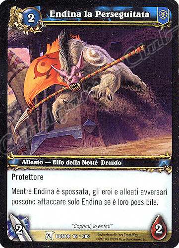 HONOR 099 / 208 Endina la Perseguitata comune -NEAR MINT-