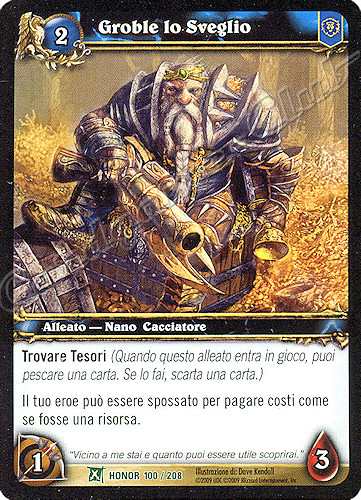 HONOR 100 / 208 Groble lo Sveglio non comune -NEAR MINT-