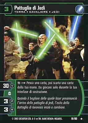 091 / 180 Pattuglia di Jedi non comune (IT) -NEAR MINT-