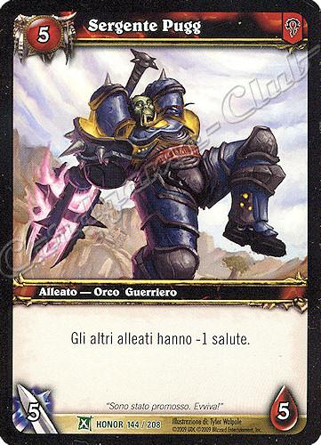 HONOR 144 / 208 Sergente Pugg non comune -NEAR MINT-