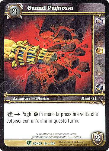HONOR 154 / 208 Guanti Pugnossa non comune -NEAR MINT-