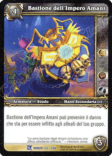 HONOR 155 / 208 Bastione dell'Impero Amani rara -NEAR MINT-