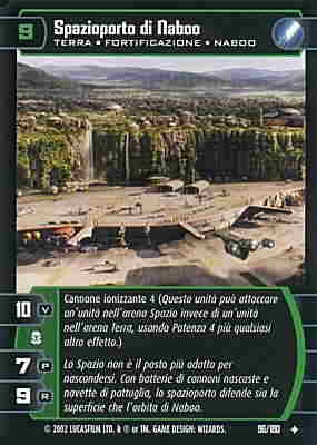 096 / 180 Spazioporto di Naboo non comune (IT) -NEAR MINT-