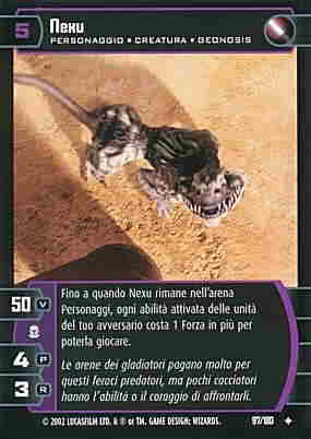 097 / 180 Nexu non comune (IT) -NEAR MINT-