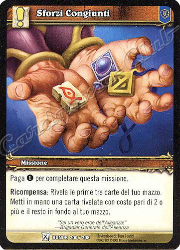 HONOR 200 / 208 Sforzi Congiunti comune -NEAR MINT-