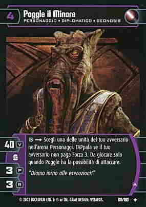 101 / 180 Poggle il Minore A non comune (IT) -NEAR MINT-