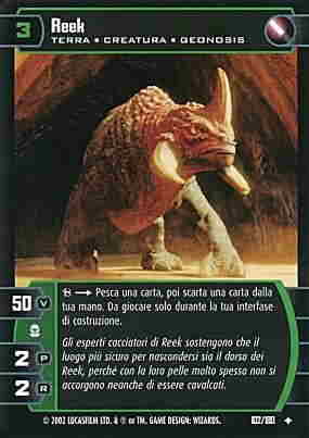 102 / 180 Reek non comune (IT) -NEAR MINT-