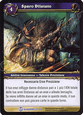 GLADIATORS 031 / 208 Sparo Dilatato rara -NEAR MINT-