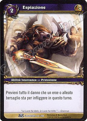GLADIATORS 040 / 208 Espiazione comune -NEAR MINT-