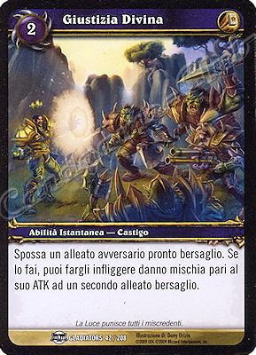 GLADIATORS 042 / 208 Giustizia Divina comune -NEAR MINT-